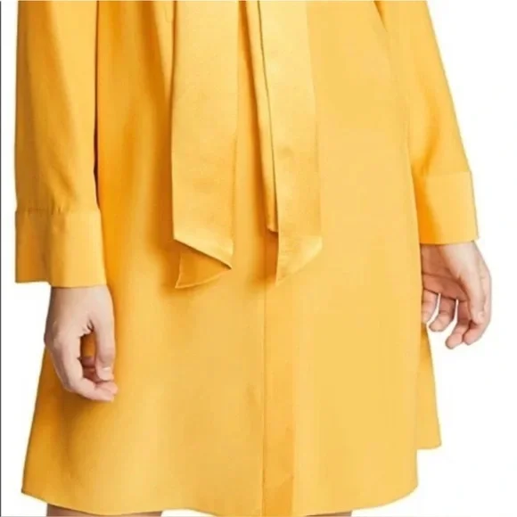 Tory Burch‎ 2025 Women's Golden Crest Sophia Silk Dress Long